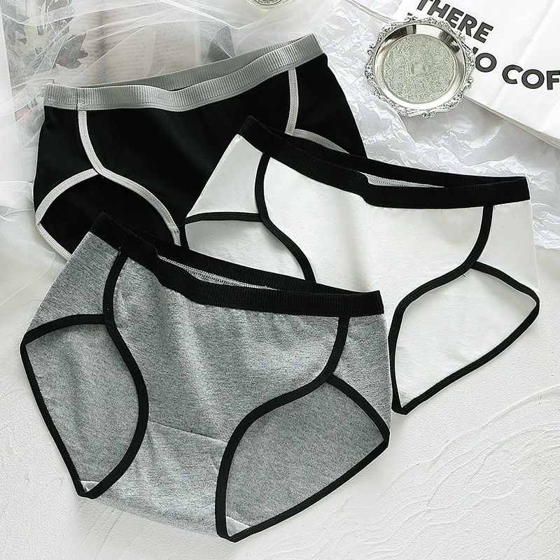 Japanese fashionable comfortable pants, breathable underwear for hips shape correction, mid rise