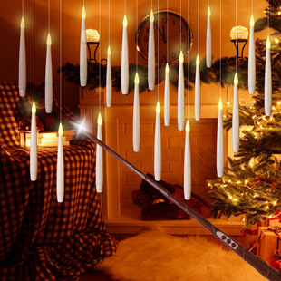 Amazon Best Selling Harry Potter Floating Candle Magic Wand Candle Halloween Christmas Decoration