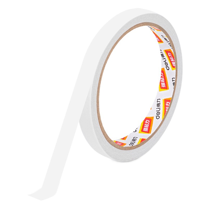 deli deli 30405 cotton paper double-sided tape fixed double-sided adhesive wide double-sided adhesive student hand-made wall decoration