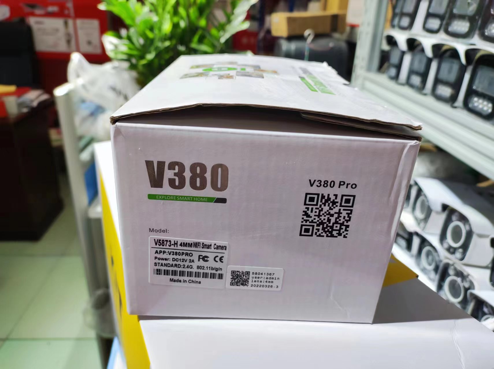 V380pro 300w cámara de vigilancia inalámbrica IP camera wfi 1080 sonda de vigilancia doméstica