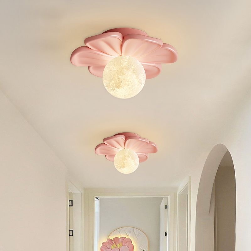 Cream creative lights for corridor