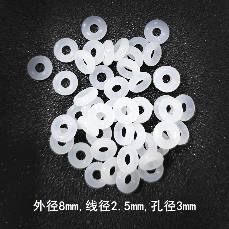 Transparent outer diameter 8mm, wire diameter 2.5mm, aperture 3mm