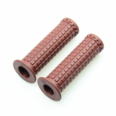 Motorcycle Handle Cover Bike Modification Accessories, Moped Retro - dark-brown