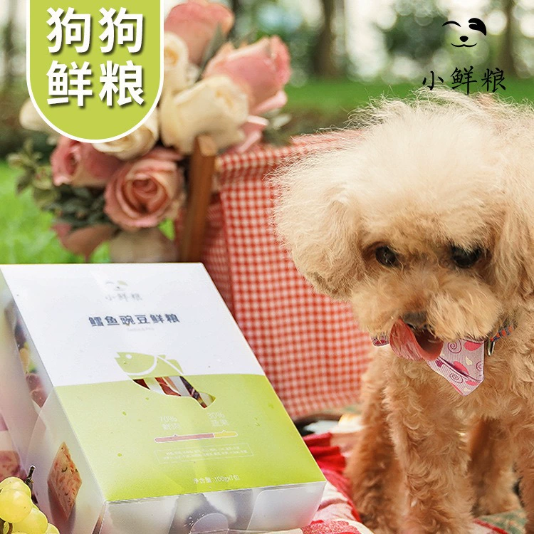 Небольшой свежий продукт свежий основной продукт питания курица утка треска молочный пирог питательные ингредиенты собака закуски Тедди Кодзи метод ведро