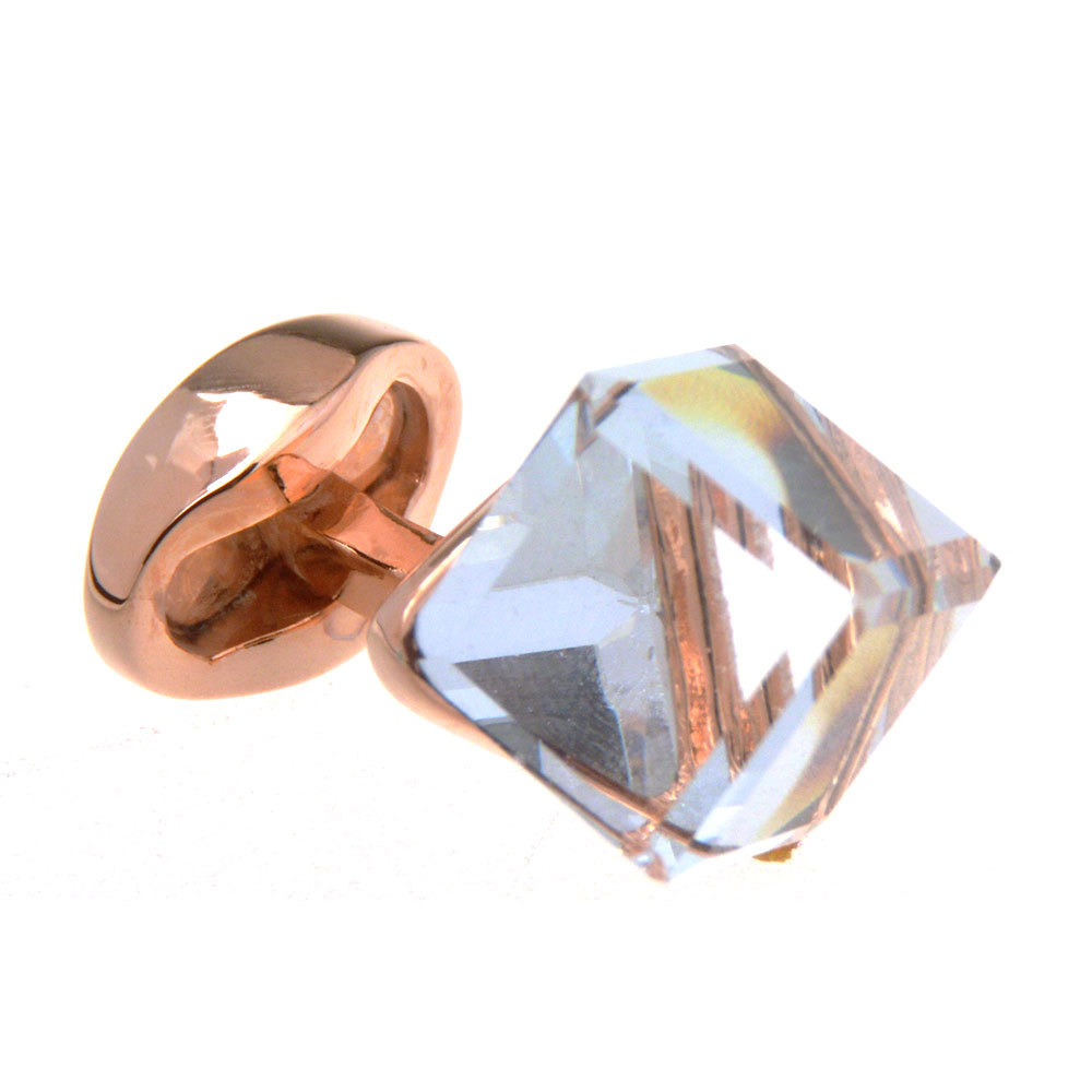 Luxury large crystal cufflinks, high quality European and American cufflinks, business men's clothing, French shirt accessories_voghion.com