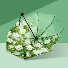 双面双花高颜值雨伞晴雨两用五折小巧便携太阳伞遮阳防晒防紫外线