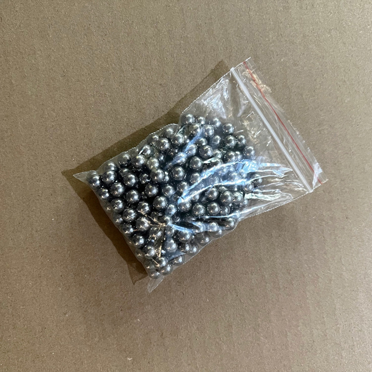 Steel ball shiny flat skin bow accessory 8mm solid rolling ball steel ball marble bullet bow steel ball 8mm 100 pcs/package