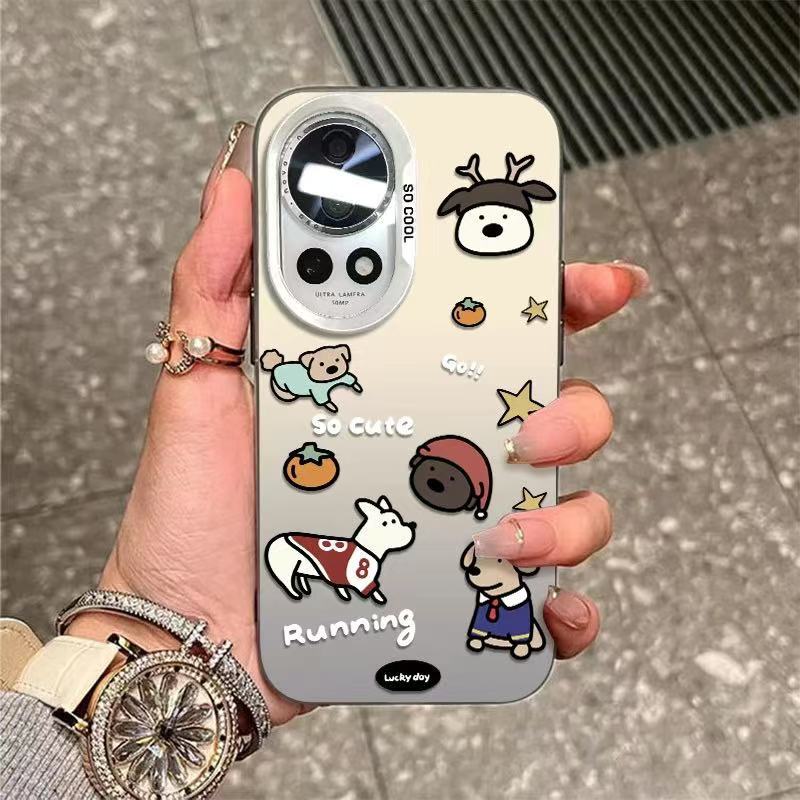 La nueva funda para teléfono móvil es adecuada para la funda para teléfono móvil Huawei mate60pro P70 Personalidad Honor 100 linda nova12/11