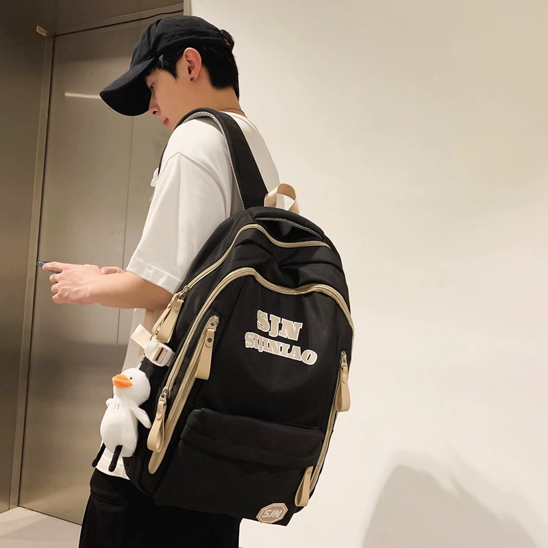Backpack, shoulder bag, capacious school bag, 2023 collection, for secondary school