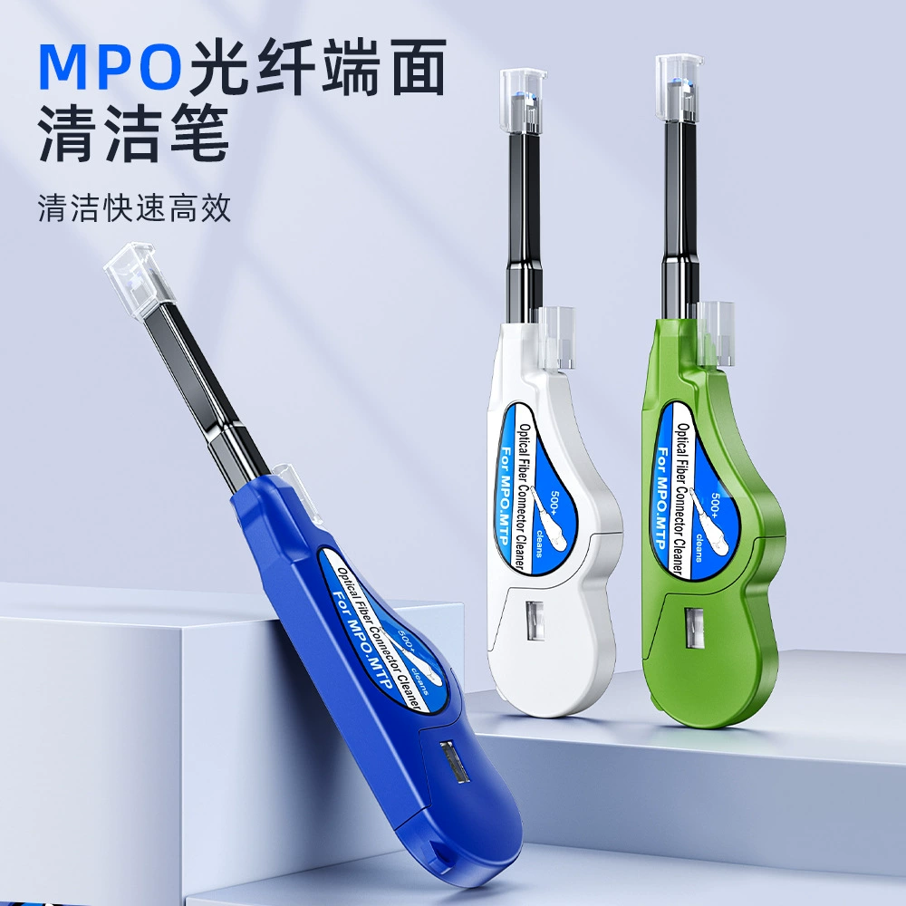 MPO Волоконно-оптическая очистительная ручка MTP одна кнопка для очистки коробки оптический модуль патрон торцевая очиститель оптического устройства очиститель ручка