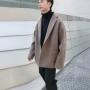 中长款秋冬季男士加厚大衣