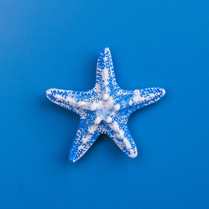 かわいい海洋風貝殻海星樹脂冷蔵庫貼り立体磁気貼り鉄石洞板装飾磁気貼り|undefined