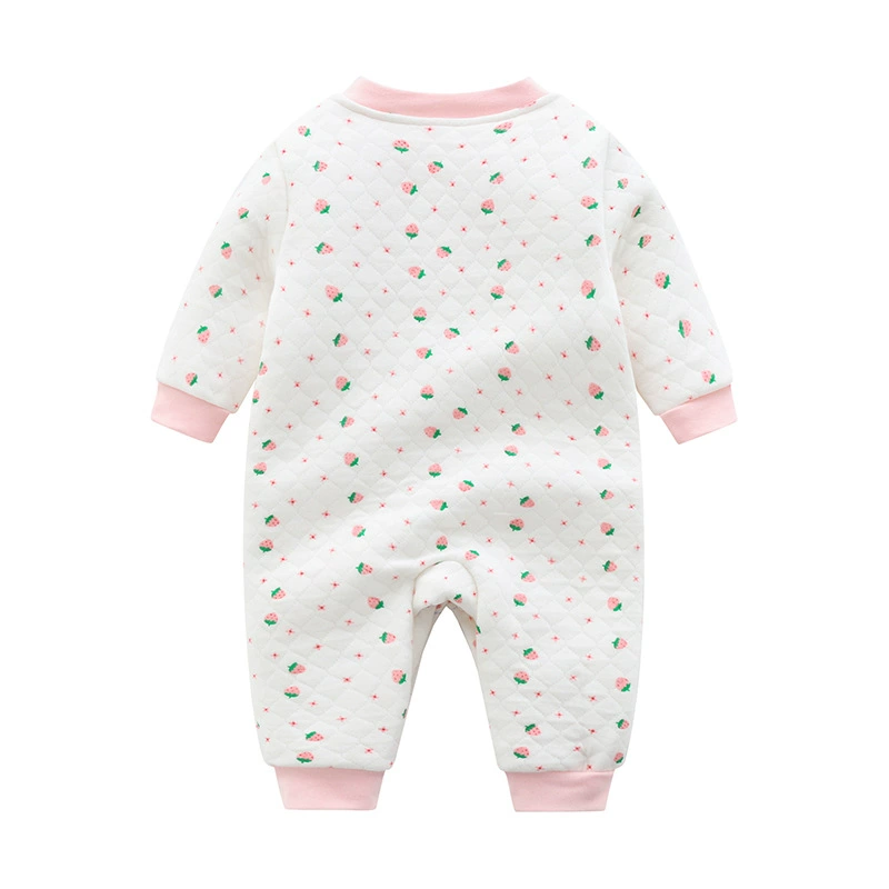 Children's demi-season thermal underwear, set for new born, overall girl's, cotton keep warm bodysuit, pijama, increased thickness