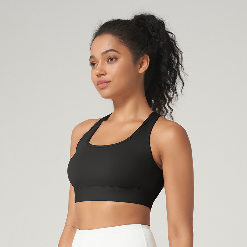 Yujia ropa interior deportiva de alta resistencia a prueba de golpes, hermosa espalda todo en uno fitness BRA nuevo sujetador estilo chaleco
