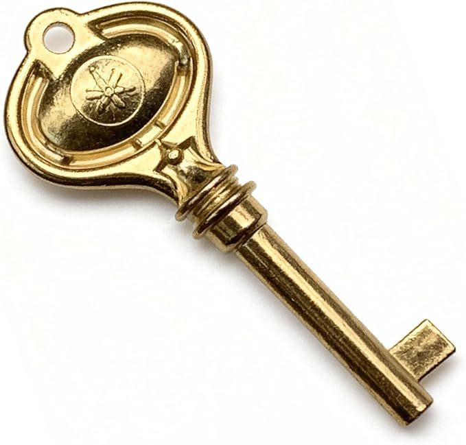 Exclusive cross-border supply for Amazon: popular pure brass crafts, door keys, piano cover locks, antique keys
