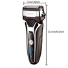 LCD Digital Electric Scraping Knife Ported Smart Men's Washing and Charging Shaver RSCW-9008