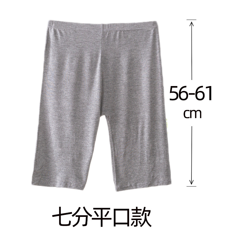 Polainas de encaje modal para mujer pantalones de seguridad anti-exposición más pantalones cortos de tamaño pantalones de seguro verano manmeijiao