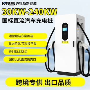 Wall-Mounted Electric Vehicle National Standard Dc Charging Pile with 9 Ports, Fast Charging, High Power, Dual Gun, Intelligent Fast Charging, Efficient and Safe