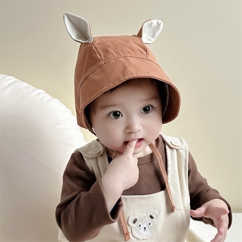 Sombreros para bebés primavera y otoño delgados super lindos gorras de puerta de chimenea gorras para hombres y mujeres gorras de boca de pato para bebés sombreros de protección solar sombreros de sombra solar