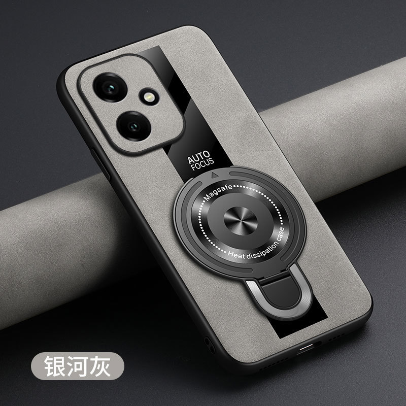 Honor 400 携帯電話ケース 400Pro 外国版羊革磁気ホルダー超薄型つや消しオールインクルーシブ落下防止に適しています|undefined