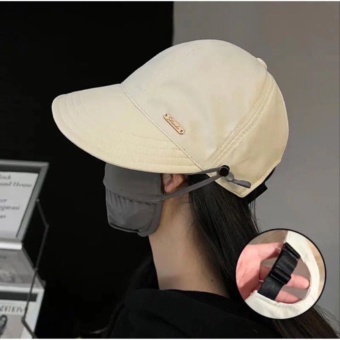 Versión mejorada del nuevo sombrero de visera de secado rápido para mujer, sombrero para el sol de protección solar fino de todo fósforo para mujer, sombrero de pescador de moda al aire libre para hombre