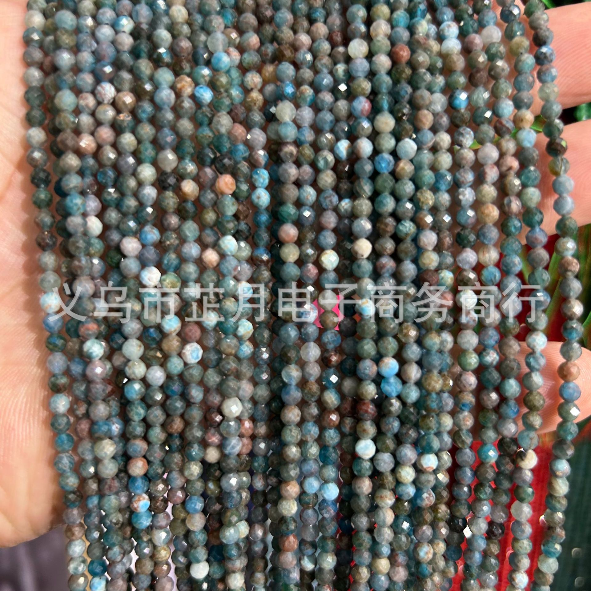 Pequeñas cuentas 2mm3mm4mm facetas todo tipo de ágata Cristal de piedra natural granos sueltos DIY joyería pulsera collar