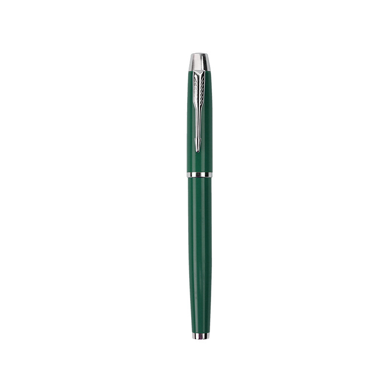 Bar verde oscuro - colgante de plata