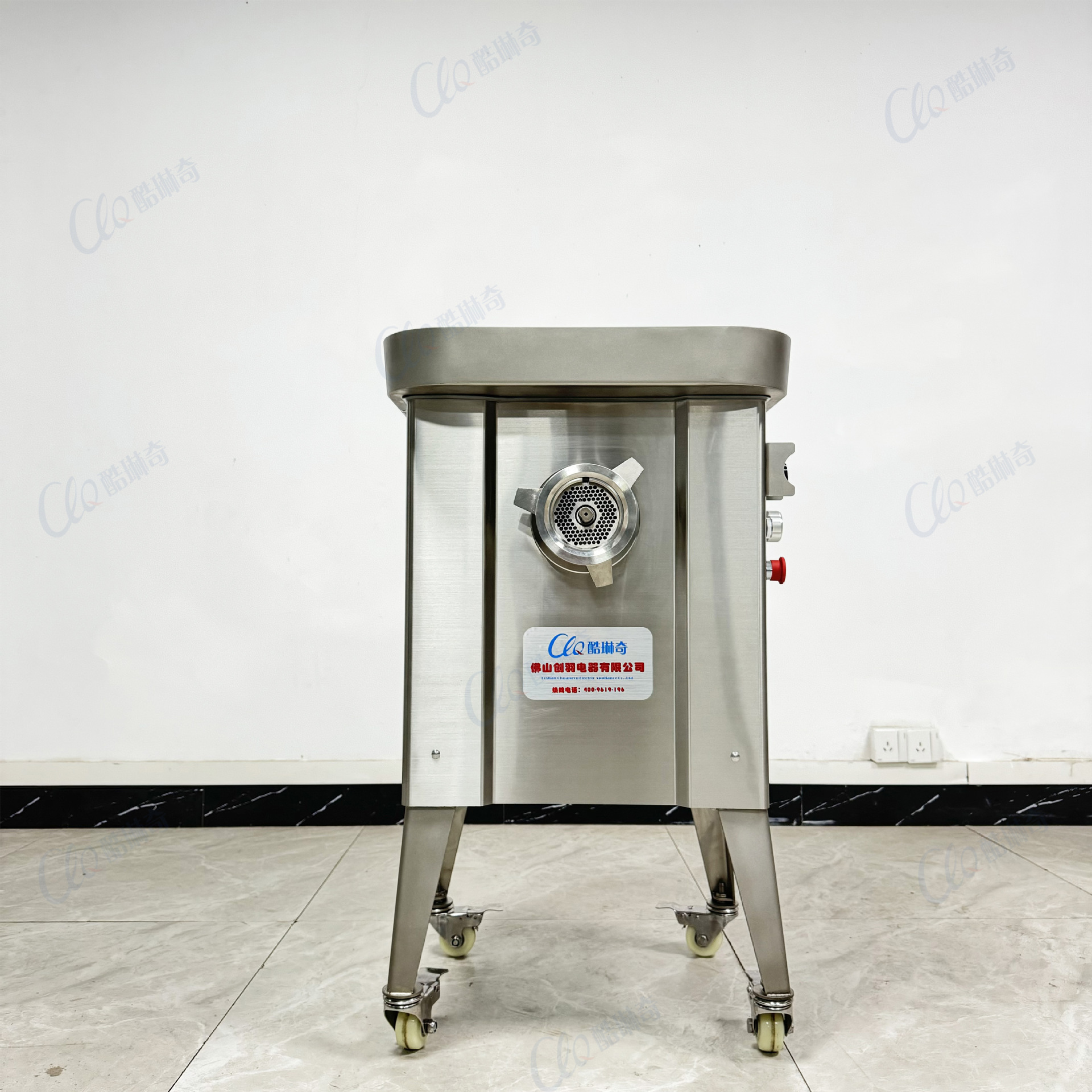 ll供应工业冻肉绞肉机 立式快速冻肉牛羊肉鲜猪肺绞泥颗粒机