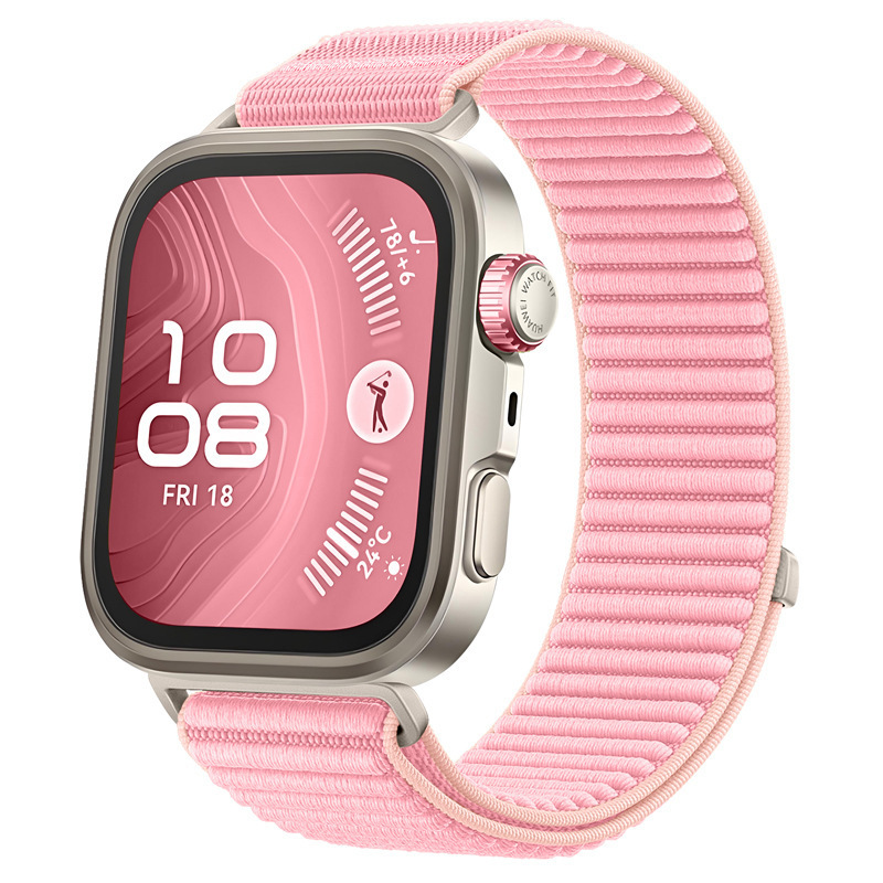 Huawei Fit4 時計ストラップ Pro fit3 ワイルドマウンテンパターンナイロンループ編組夏の男性と女性のスポーツストラップに適しています|undefined