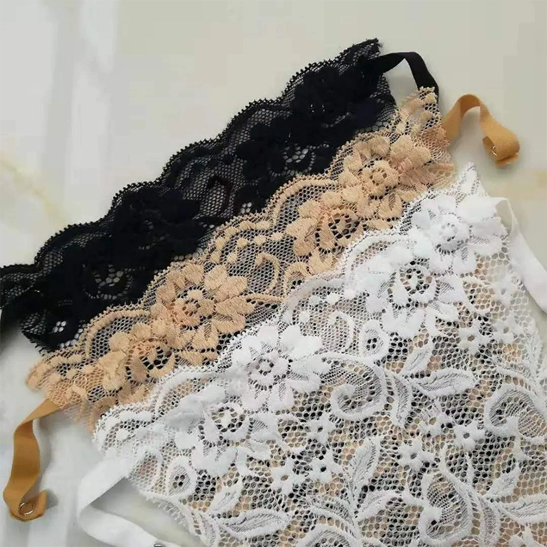 Цельный невидимый чехол для бюстгальтера с защитой от воздействия, волшебной кружевной отделкой и невидимой оберткой.