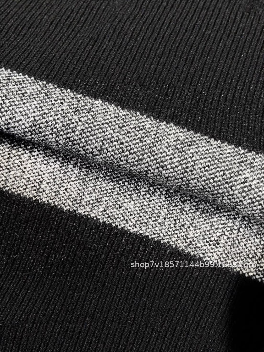 Edición correcta de alta versión marca de moda Ys otoño y invierno nuevo suéter de cuello redondo de lana de estilo masculino y femenino en stock transfronterizo