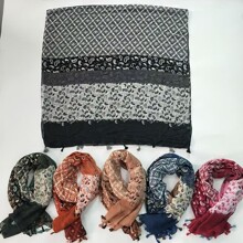 民族风披肩女外搭夏季空调房薄款云南旅游防晒小坎肩外搭流苏披肩