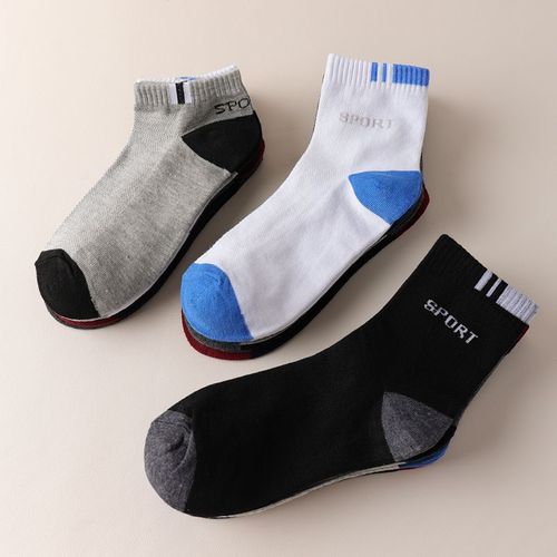 Men's socks wholesale autumn and winter men's mid-calf Korean style trendy socks student sports long socks drop shipping