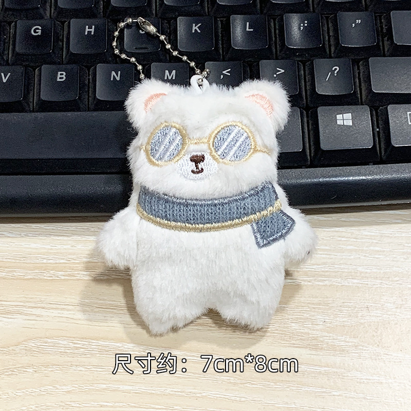 漫画ぬいぐるみペンダントアクセサリーかわいいスカーフクマ人形キーホルダーバッグペンダント diy 靴と帽子衣類アクセサリー|undefined