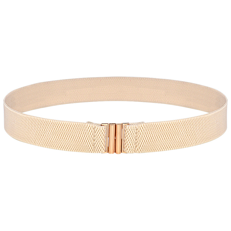 3cm gold buckle/apricot color