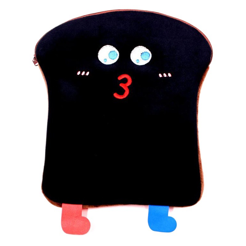 South Korea ins style toast ipad bag 11 inch 10.5 inch 9.7 inch liner bag girl notebook tablet computer bag