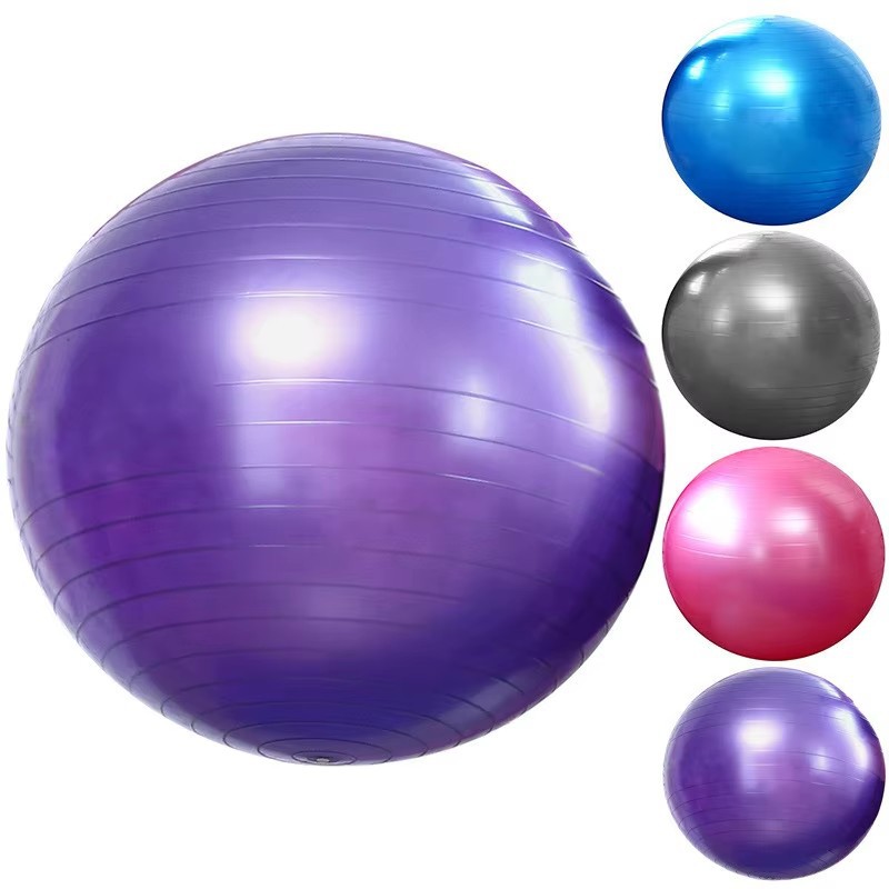 PVC Yoga Ball 45cm estudio de yoga a prueba de explosiones engrosamiento fitness ball ejercicio equilibrio bola de yoga
