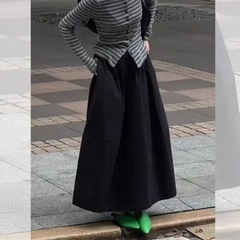 【發財专属】设计师款花苞裙女春夏新款字显瘦遮肉洋气流行半身裙