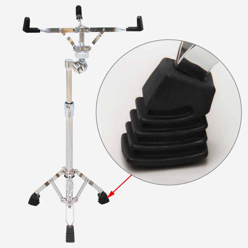Drum set accessories big drum leg bracket foot pad plastic drum set foot cover non-slip and wear-resistant