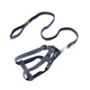 Pet traction rope denim dog traction rope large dogs and dog rope three -piece explosion -proof rope walking dog rope factory wholesale