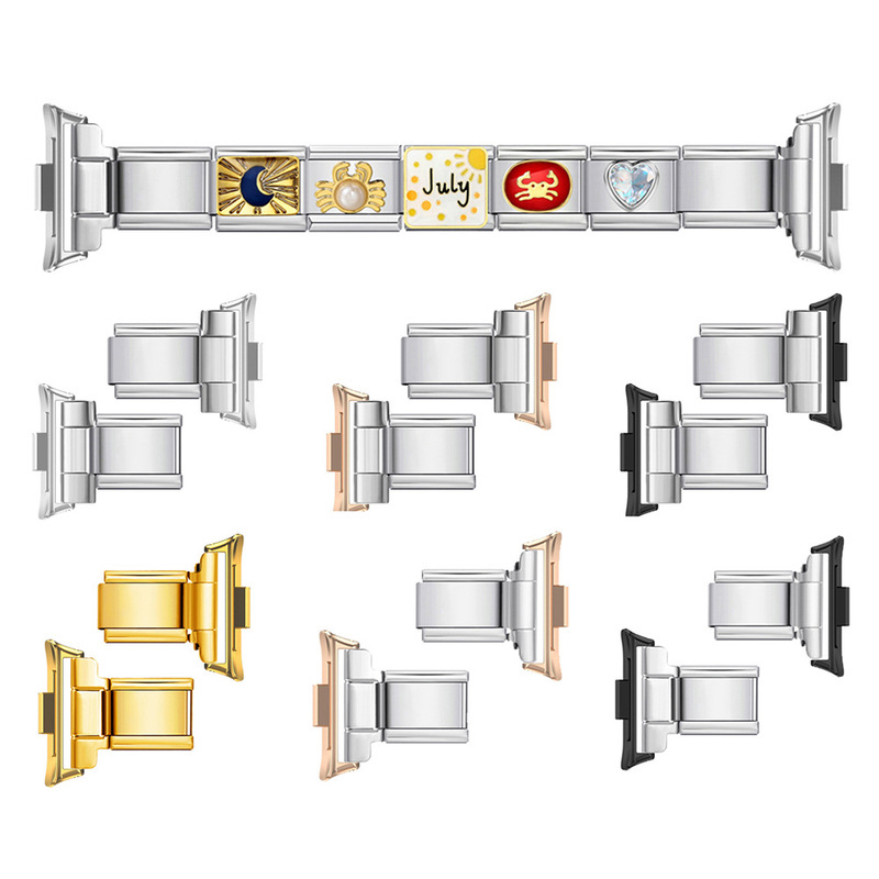 Xiaomi Mi Band Pro/Redmi Band Series Watch Connector Italian Module DIY Bracelet Accessories Xiaomi Mi Band Pro/Redmi Band Series Watch Connector Italian Module DIY Bracelet Accessories