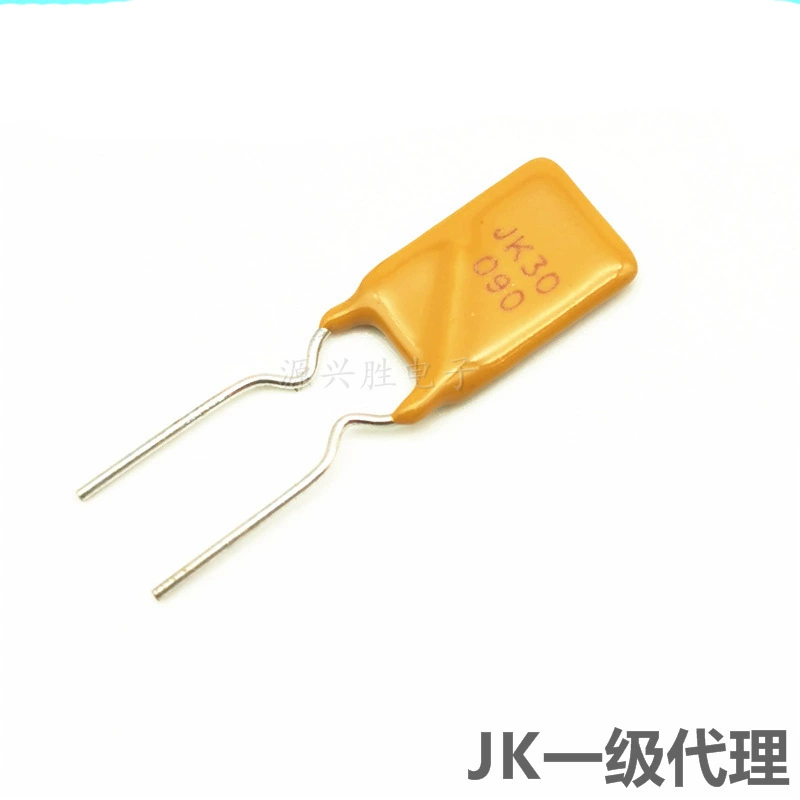 JK30-090 30 В 0,9 А, самовосстанавливающийся предохранитель с прямой вилкой, 900 мА, термистор PPTC, агент Jinzhi