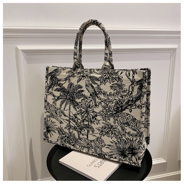 275g Weight Canvas Lining Material Open Closure Type Single Shoulder Strap Strap Type Messenger Bag Bags Type Shopping Occasion Canvas Material Solid Color Pattern All Seasons Season Women's Gender Vintage Style Style Square Shape Black Color Medium Size Large-capacit Canvas Bag College Students Tote Bag 20