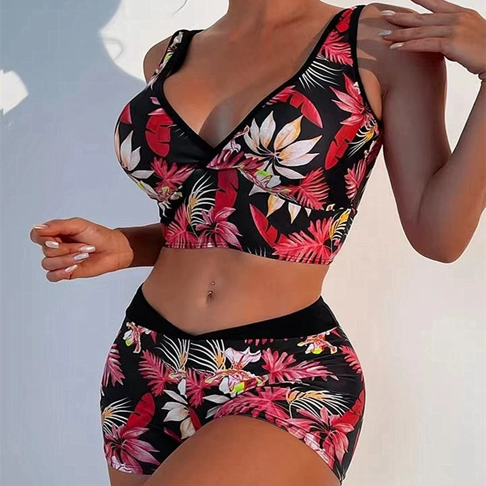 Многоцветный спортивный купальник, европейский стиль, Aliexpress, оптом