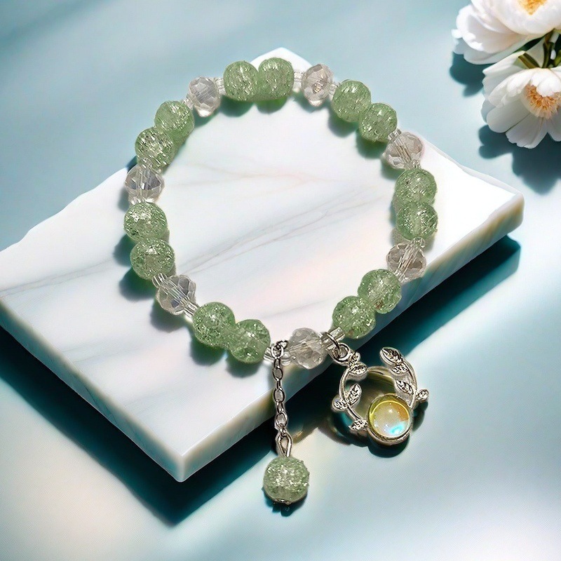 AD25 녹색 뿔 팔찌