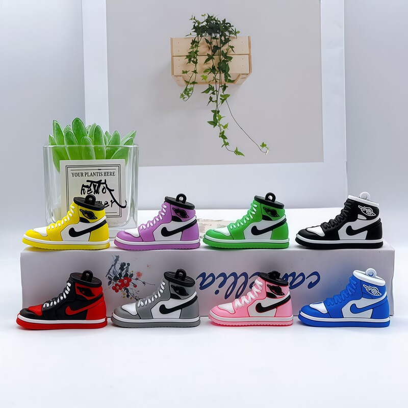 Creative Cartoon Cute Soft Rubber Nike Shoe Keychain, Bag and Car Pendant Accessories, Creative Figurine Accessories Creative Cartoon Cute Soft Rubber Nike Shoe Keychain, Bag and Car Pendant Accessories, Creative Figurine Accessories