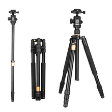 三脚架单反相机轻装时代Q222摄影摄像手机稳定支架微单轻便三角架