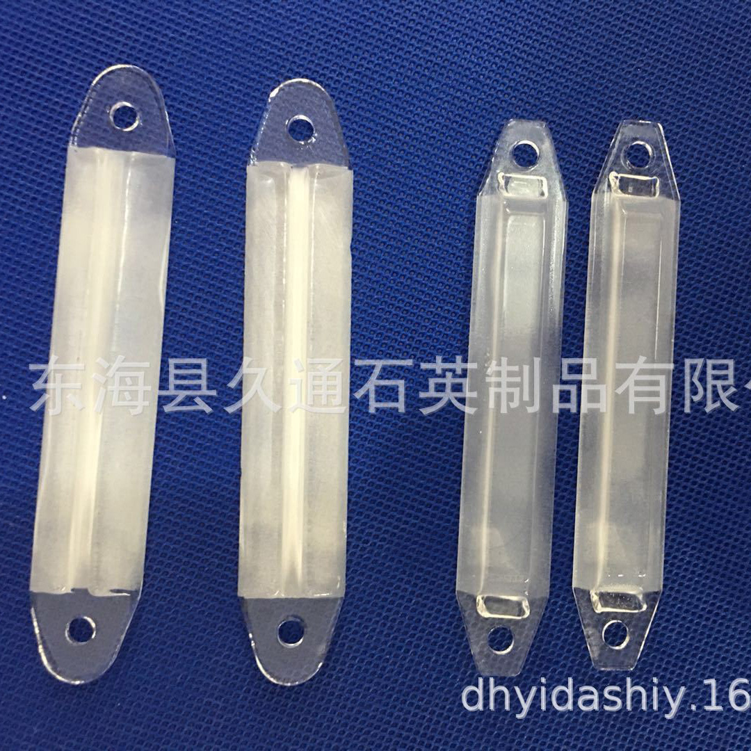 石英舟 高透明大小口径石英舟 透明石英玻璃仪器 开槽石英舟