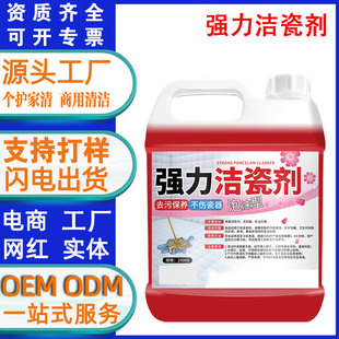 Powerful Porcelain Cleaner, Tile Bathroom Cleaner, Decontamination and Yellowing Household Bathroom Toilet Floor Dirt Cleaning God