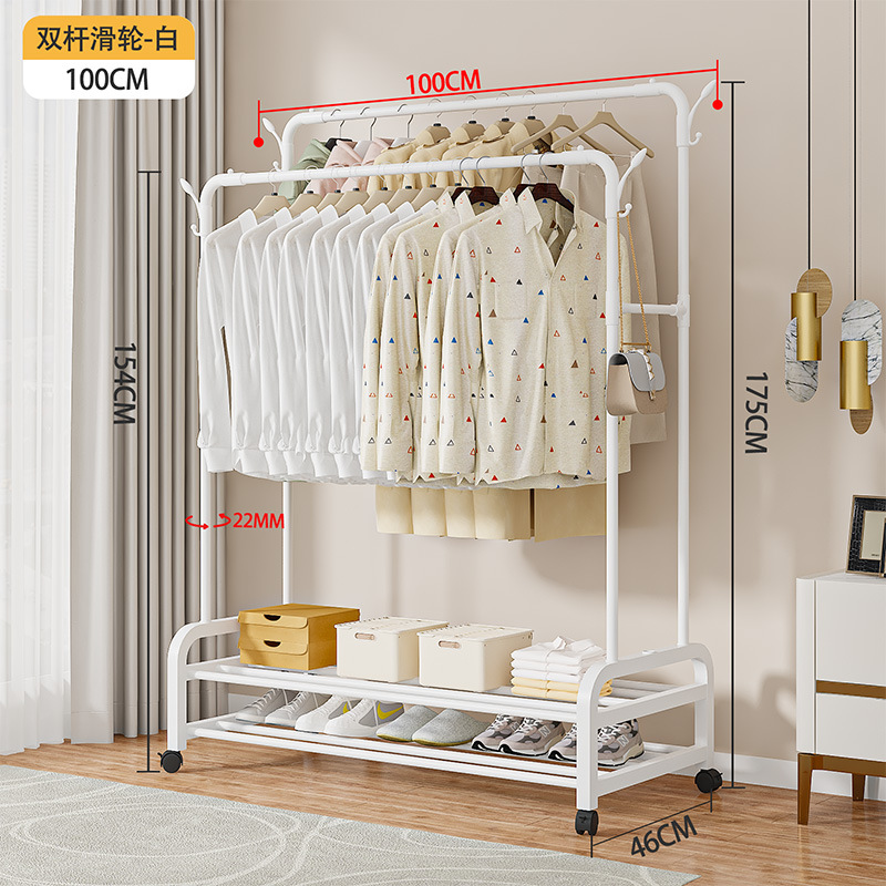 04【더블폴 100cm 화이트】